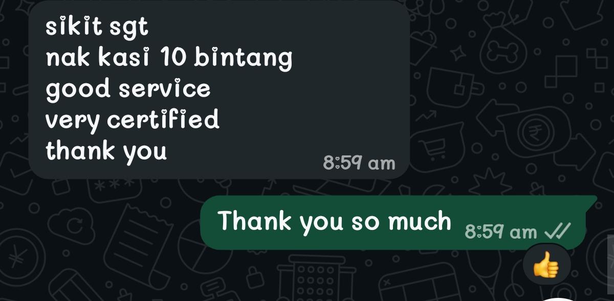 Review pelanggan SMART BATERI KERETA 24 JAM